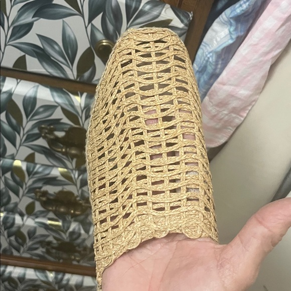 Free People Natural Woven Mules - Picture 3 of 5